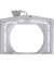 Lupenleuchte vitrum 7Watt sw LED-Leuchte Klemmfu&szlig;