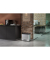 Tretabfalleimer &Ouml;ko trio Plus L 47 x 43 x 34 cm (B x H x T) 3 x 9l Stahlblech silber