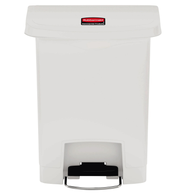 Tretabfalleimer Slim Jim 1883555 Kunststoff 30l wei&szlig;