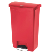 Tretabfalleimer Slim Jim 1883566 Kunststoff 50l rot