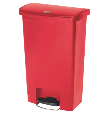 Tretabfalleimer Slim Jim 1883566 Kunststoff 50l rot