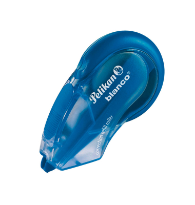 Korrekturroller 338863 BLANCO, blau/transparent, 4,2mm x 14m, nachf&uuml;llbar