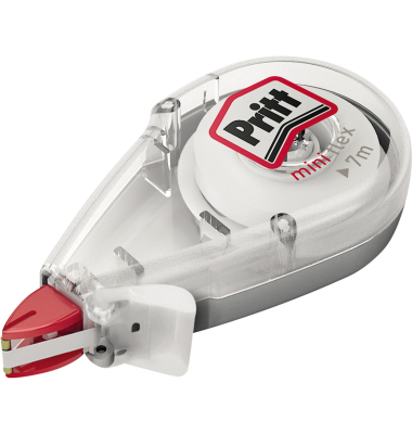 Korrekturroller PRKMB Mini, transparent, 4,2mm x 7m, Einweg, in Blister