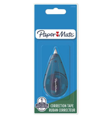 Korrekturroller 2115308 econ, blau/transparent, 5mm x 6m, Einweg, in Blister