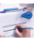 Korrekturroller 8290352 Easy Correct, blau/transparent, 4,2mm x 12m, Einweg, in Display