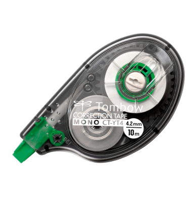 Korrekturroller CT-YT4 Mono, grau/transparent, 4,2mm x 10m, Einweg, in Blister