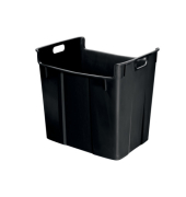 5209-00-95   Eckig Papierkorb 40 Liter schwarz