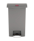 Tretabfalleimer SLIM JIM STEP-ON, 50 Liter, KunststoffTragegriff Deckel Einsatz Griffrand