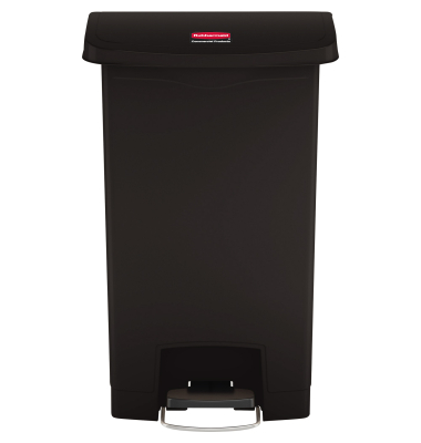Tretabfalleimer Slim Jim 1883611 Kunststoff 50l schwarz