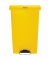 Tretabfalleimer SLIM JIM STEP-ON, 68 Liter, KunststoffTragegriff Deckel Einsatz Griffrand