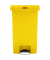 Tretabfalleimer SLIM JIM STEP-ON, 68 Liter, KunststoffTragegriff Deckel Einsatz Griffrand