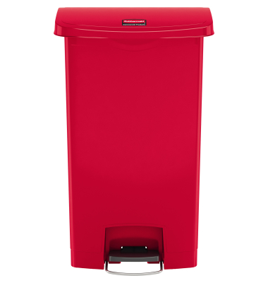 Tretabfalleimer Slim Jim 1883568 Kunststoff 68l rot