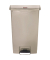 Tretabfalleimer SLIM JIM STEP-ON, 68 Liter, KunststoffTragegriff Deckel Einsatz Griffrand
