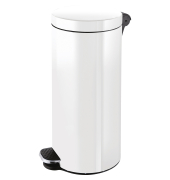 Tretabfalleimer H2404305 Silberionen 30l wei&szlig;