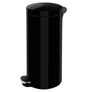 Tretabfalleimer H2404395 Silberionen 30l schwarz