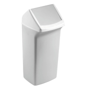 Abfalleimer DURABIN FLIP VEH2013002 36,6x74,7x32cm wei&szlig;/grau
