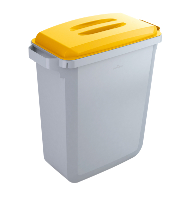 Abfalleimer DURABIN VEH2012026 60l grau +Deckel ge