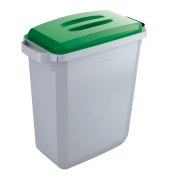 Abfalleimer DURABIN VEH2012028 60l grau +Deckel gn
