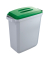 Abfalleimer DURABIN VEH2012028 60l grau +Deckel gn
