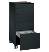 Cateringcaddy 54780150S10014 Abfallsammler sgr/sgr
