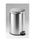 Treteimer Edelstahl, 20 Liter, silber, Ma&szlig;e:360x455 mm, &Oslash; 292 mm,