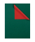 Geschenkpapier  2-Color 02704 731648, 2-Color, 50cm x 100m, gr&uuml;n/rot