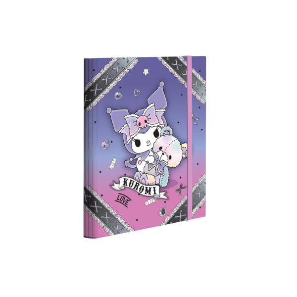 Coolpack Heftbox Kuromi 15314PTR, A4 pink/lila, 3cm Füllhöhe, Karton 5907360015314 Coolpack