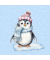 Weihnachtsservietten 227343 / Pinguin, 3-lagig, 33x33cm