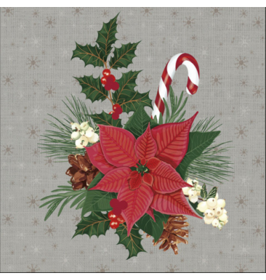 Weihnachtsservietten 227353, 3-lagig