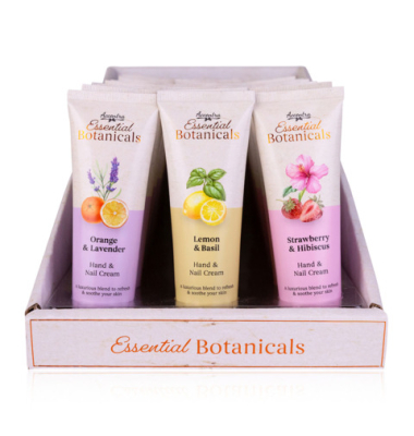 Handcreme Essential Botanicals sortiert
