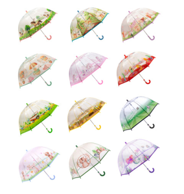 Regenschirm Kinder sortiert