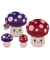 Pl&uuml;schfigur Kawaii Pilz sortiert