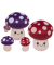 Pl&uuml;schfigur Kawaii Pilz sortiert