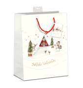 Geschenktasche 7522-2408-M, Winterwelt, 180mm x 230mm