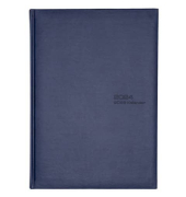 Taschenkalender 58832, blau, 1 Woche / 2 Seiten, 10,5x14,8cm (A6), 2027