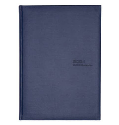 Taschenkalender 58832, blau, 1 Woche / 2 Seiten