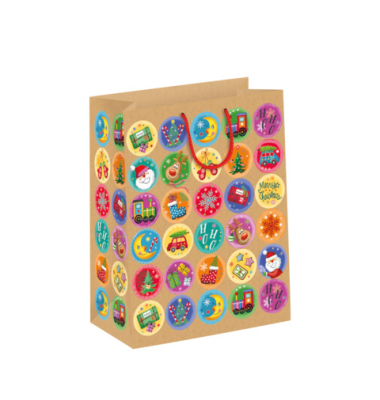 Geschenktasche 70110 24361, Schrift, 330mm x 460mm