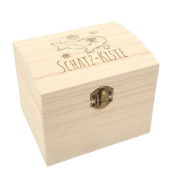 Schatztruhe Schatzkiste natur