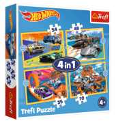 Puzzle 4in1 Hot Wheels