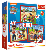 Puzzle 3in1 Paw Patrol
