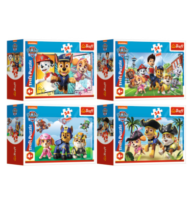 Minipuzzle 54 Teile be like Paw Patrol
