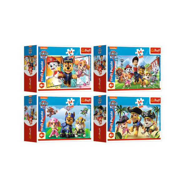 40 Stück Trefl Minipuzzle 54 Teile be like Paw Patrol 5900511542004 Trefl