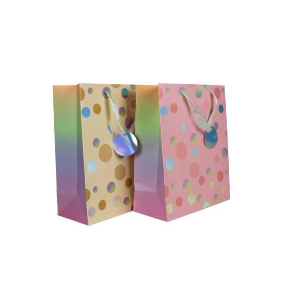 12 Stück Donau Geschenktasche 58663, Punkte, 120mm x 320mm 9004546586630 Donau