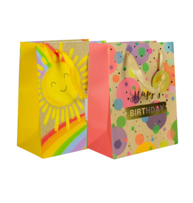Geschenktasche 58667, Geburtstag/Sonne, 180mm x 230mm