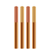 Kerze 351048.028 cognac 2,2x25cm (BxH) 