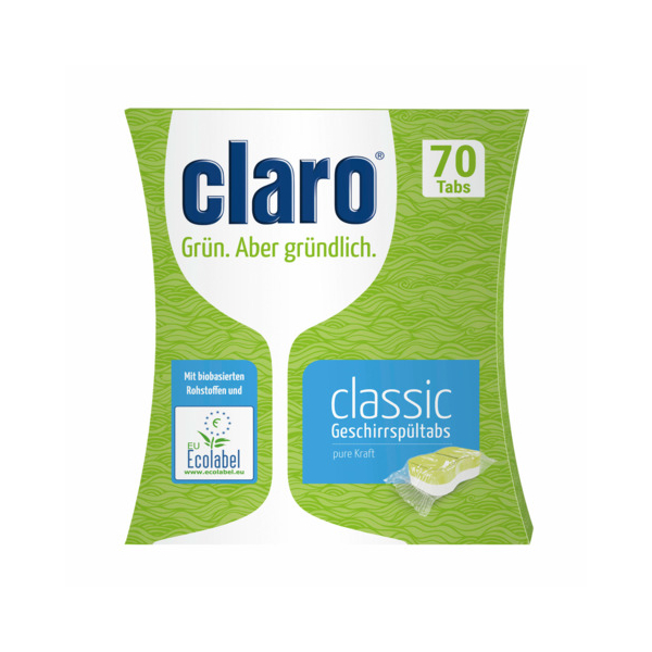 Claro Geschirrspültabs Classic 70ST 9005835314309 Claro