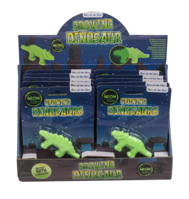 Dinosaurier wachsend sortiert