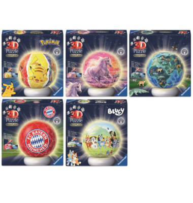 Puzzle-Ball Nachtlichter 14St.
