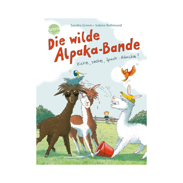 Grimm, Sandra: Die wilde Alpaka-Bande (1). Zicke, zacke, Spuck-Attacke!