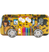 Metallbus Safari gelb